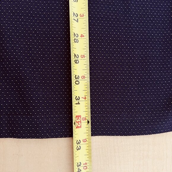 Alan Flusser Golf Performance Mens Size XXL Purple Polo Shirt Mini Dots NWOT - Picture 10 of 10